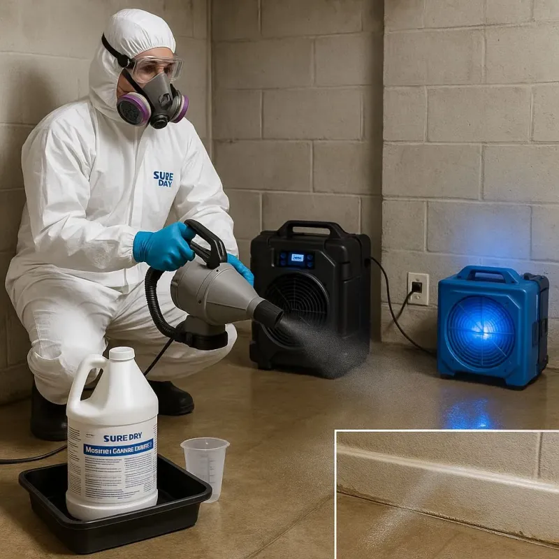 Sanitization and Odor Removal process in Paddock Lake, WI