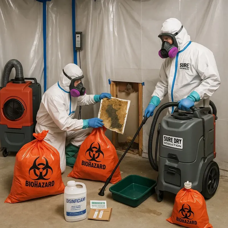 Contaminated Water Handling Protocols process in Paddock Lake, WI